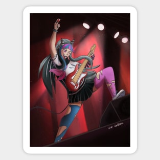 Ibuki mioda rocking Sticker